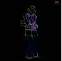 michael jackson costume led programmable for performance